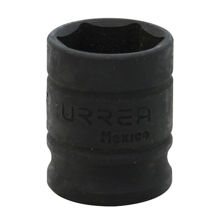 Urrea 3/8" drive, 6-point short impact socket 11/16" 7222H